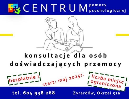 Konsultacje dla osób doświadczających przemocy